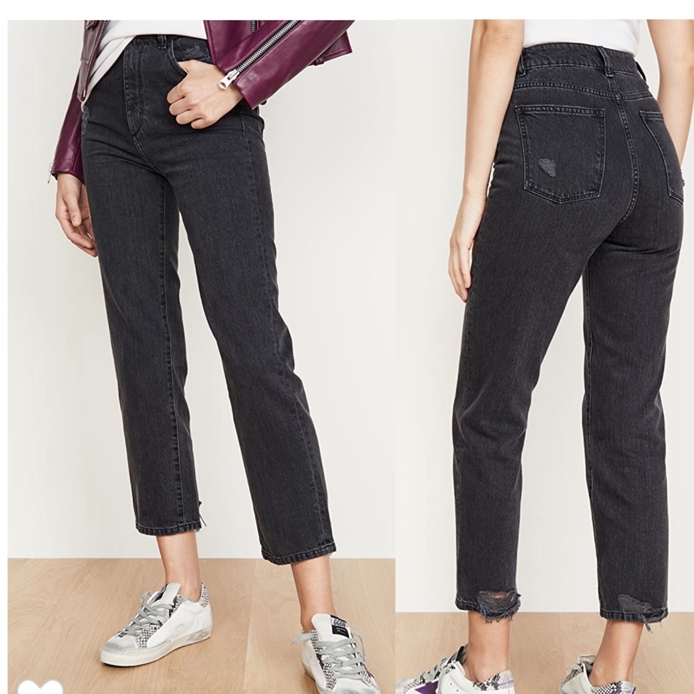 NWTMariana Hewitt High-Rise Vintage Straight Jeans